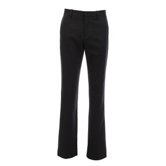 Off-white Mens Off White Pap Drill Slim Pants in Black - Size Medium