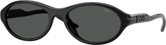Diesel Dl 3024U Zonnebril - unisex - Zonnebrillen - Zwart - 54 MM - Accessoires