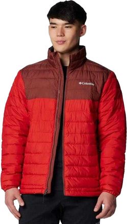 Columbia Heren Powder Lite II Jas (Rood)
