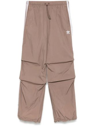 adidas Parachute broek met 3 strepen - Bruin