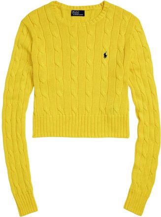 Polo Ralph Lauren Maglione con ricamo Polo Pony - Giallo
