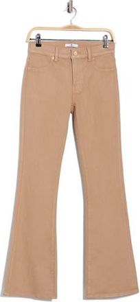 7 For All Mankind High Waist Bootcut Tailorless Jeans in Cafe Crema at Nordstrom Rack, Size 32