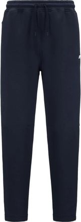 K-Way Micka Spacer Pants - Heren - Sweatpants - Blauw - XS - Polyester - Broeken