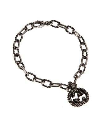 Gucci Silver Interlocking GG Bracelet