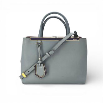 Fendi Fendi leren draagtas 2Jours