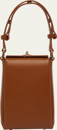 Plan C Leather Top-Handle Bag