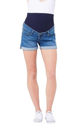 Ripe Denim Shorty Shorts in Blue at Nordstrom, Size X-Small Au