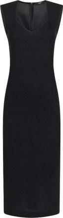 Seventy Abito in rete tecnica bistretch - Dames - Casual kleedjes - Zwart - XS - Kleedjes
