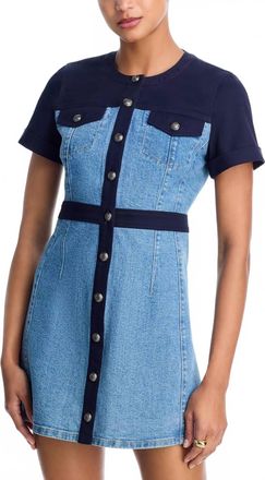 Cinq &agrave; Sept Layla Dress In Navy/blue Haze