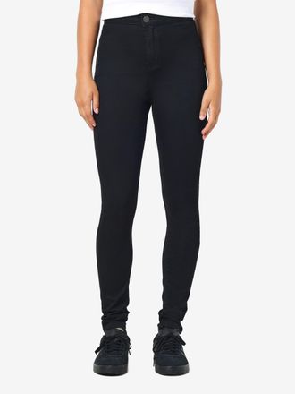 Noisy May High-waist-Jeans NOISY MAY NMELLA SUPER HW JEANS GU304 NOOS, Damen, Gr. XL (42), L&auml;nge 30, schwarz, Denim/Jeans, Obermaterial: 70% Baumwolle, 28% Poly