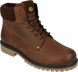 Wrangler Winterstiefel WRANGLER ARCH FUR MEN HIGH, Herren, Gr. 40, coffee bean, Leder, Schuhe Winterstiefel, gef&uuml;ttert