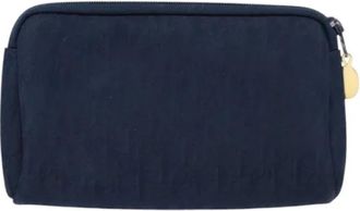 Dior Pre-owned Canvas pouches - Dames - Vintage Clutch - Blauw - ONE Size - Vintage