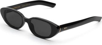 Retro Superfuture Vega PJF Zonnebril - unisex - Zonnebrillen - Zwart - 51 MM - Accessoires
