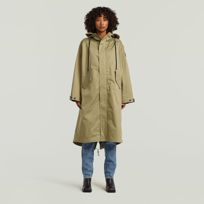 Rovic Loose Parka - Groen - Dames