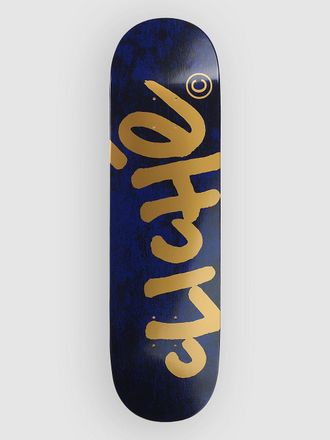 Clich&eacute; Handwritten 8.5 Skateboard Deck blauw