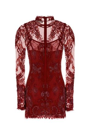 Blumarine Corto Dress - Red