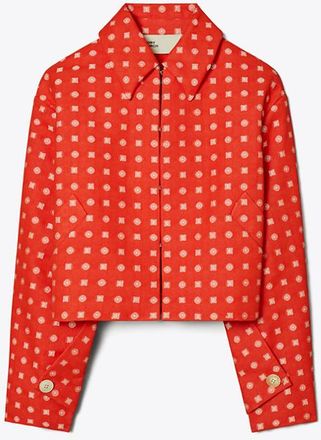 Tory Burch Womens Jacquard Jacket, size S