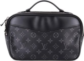 Louis Vuitton Explorer Bum Bag Monogram Eclipse Canvas belt bag - Zwart