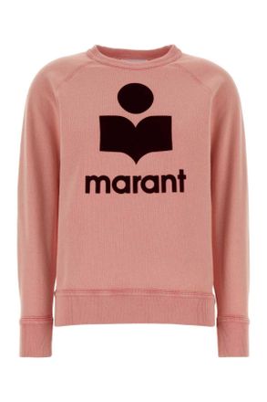Isabel Marant Pink Cotton Blend Millyny Sweatshirt