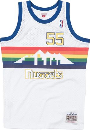 Mitchell & Ness x NBA Canotta Dikembe Mutombo Denver Nuggets 1991-92 Swingman - Bianco