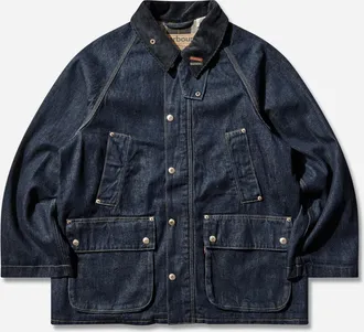 Levi's Men s Barbour Oversized Bedale Jacket Blue