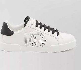 Dolce & Gabbana leather low-top sneakers