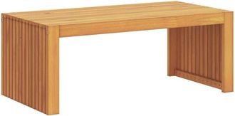 vidaXL Coffee Table Brown 90 x 45 x 35 cm Solid acacia wood Vidaxl