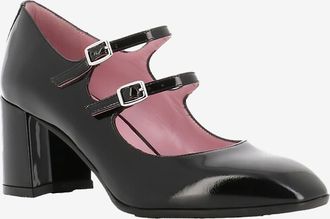 Carel Riemchenpumps aus Lackleder Alice