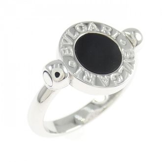 Bulgari Bvlgari Bvlgari White Gold (18K) Band Ring (Pre-Owned)