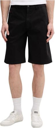 Diesel P-Hant Chino Short - Heren - Korte Broeken - Zwart - S - Katoen - Korte Broeken