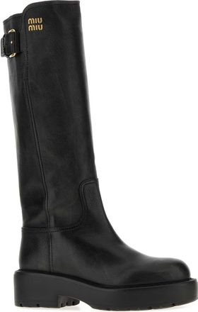 Miu Miu Nero Stivali Boot