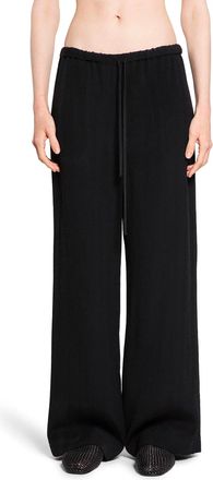 Toteme Woven Stripe Drawstring Trousers