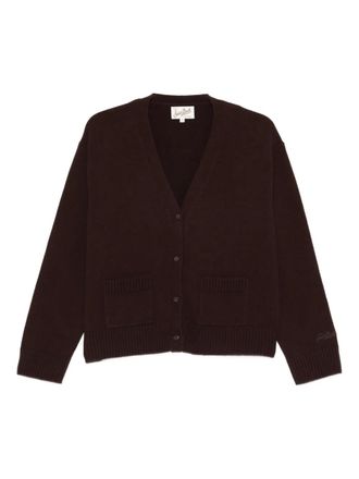 MC2 Saint Barth Madie wool V-neck cardigan - women - Wool - S - Brown