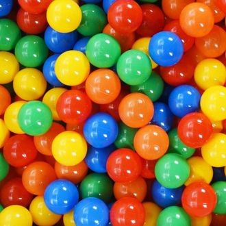 vidaXL Pelotas De Juego Vidaxl, 1000 Unidades, De Colores