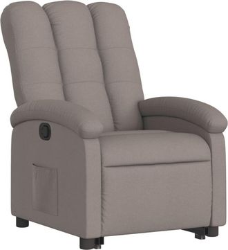 vidaXL Vidaxl - Sill&oacute;n Reclinable Elevable Tela Gris Taupe