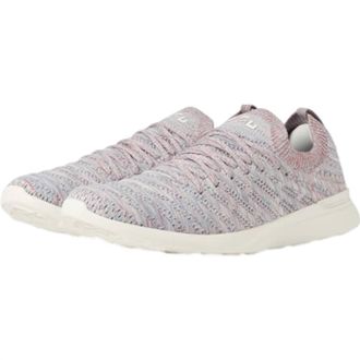 Athletic Propulsion Labs Womens Techloom Wave Athletic Sneakers In Frozen Grey/cedar/melange