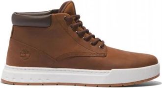 Timberland Maple Grove Trainer - Heren - Veterlaarzen - Bruin - 41 EU - Leer - Schoenen