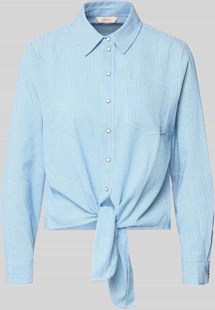 Only Regular Fit Hemdbluse mit Viskose-Anteil Modell LECEY in Bleu, Gr&ouml;&szlig;e XL