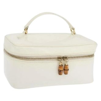 Gucci Pre-owned Handbags, female, White, Size: ONE SIZE Pre-owned Vintage Handbag