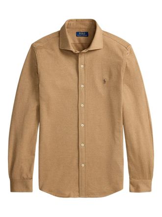 Polo Ralph Lauren logo-embroidered shirt - Brown