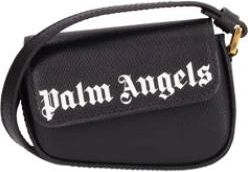 Palm Angels Mini Bags, female, Black, ONE SIZE, Mini Crash Bag for Safety
