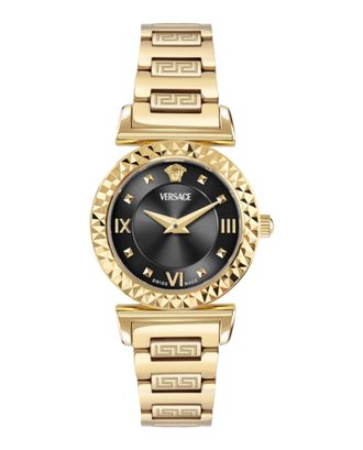 Versace Mini Vanity Leather Watch