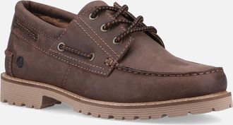 Sperry Top-Sider Mens Sperry Houston Leather Mens Brown Boat Shoes - Size: 12