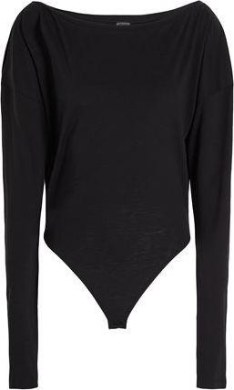 8 by YOOX OFF-SHOULDER BODYSUIT