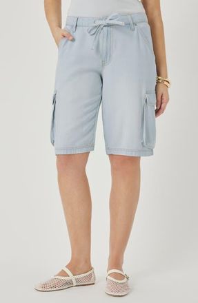 Splendid Denim Cargo Shorts in Indigo Blue at Nordstrom, Size X-Large
