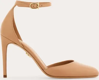 Ferragamo Women Stiletto pump Beige Size 10.5
