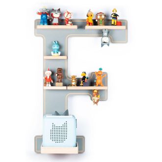 VCM Colgante De Estante De Madera Boarti Estante Elegante Dimensiones: Al. 54 X An. 38 X T. 19 Cm Colgante Elegante Estante De Almacenamiento Librer&iacute;a Est