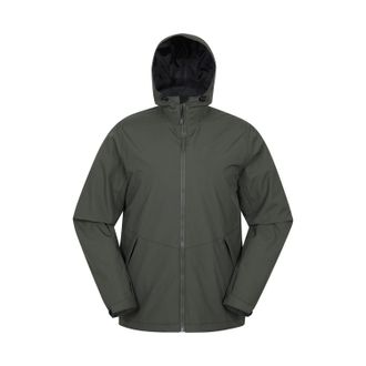Mountain Warehouse Heren Canyon Waterdichte Jas (Donkere Khaki)