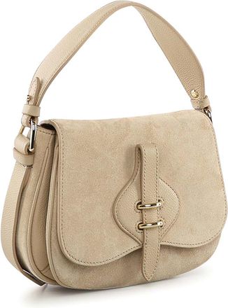 Coccinelle Mavery Small Suede Shoulder Bag