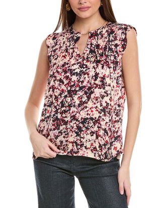 HUGO BOSS Binalli Silk-Blend Blouse